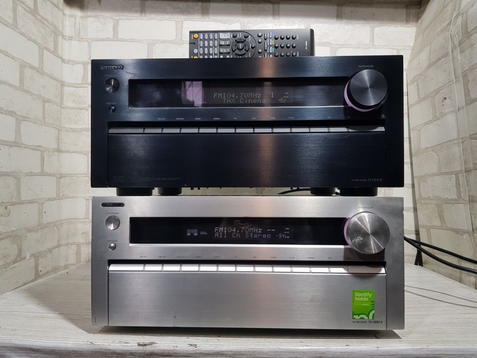 Moщь! 7.2 AV ресивер ONKYO TX-NR818, *7x180 Вт, HDMI,USB,4K, б/у