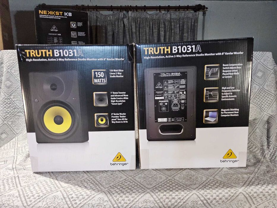 1 Ano de GARANTIA Só durante 15 dias menos 25%  BEHRINGER TRUTH B1031A
