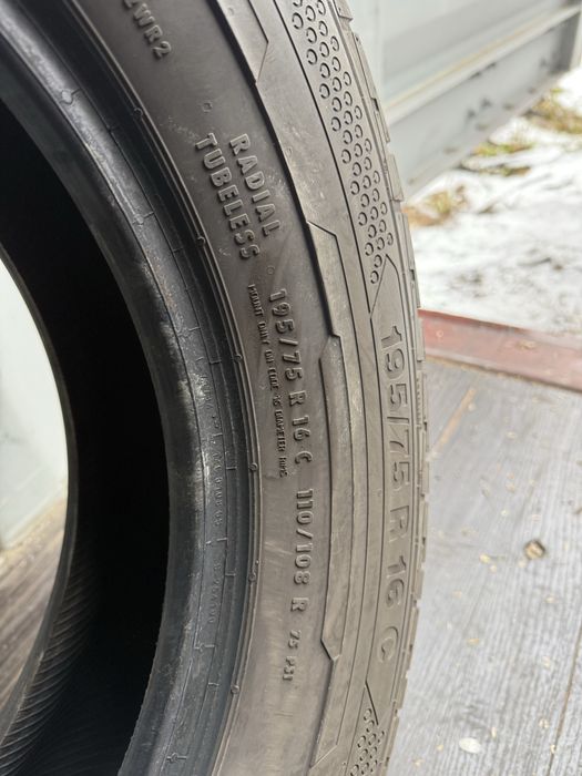 195x75x16c Continental p. Nowe - zostały 10 sztuk