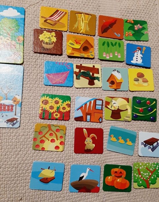 Gry A to było tak, 4 pory roku