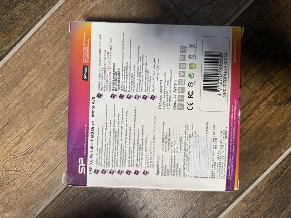 Silicon Power Armor A30, 2TB, USB 3.0