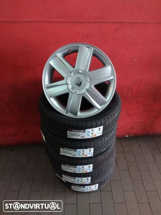 Jantes 16Originais Renault mégane usadas igual novas com pneus usados