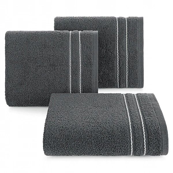 Ręcznik 50x90 Kąpielowy Bawełniany Frotte Emina 05 Grafit