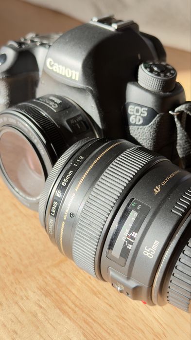 Canon 6d + EF 50mm + EF 85mm
