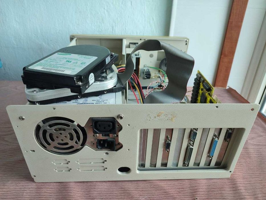 Ретро ПК 486 DX4-100 / Socket 3 / Tseng Labs ET4000 / 32 MB SIMM / DOS & Win95