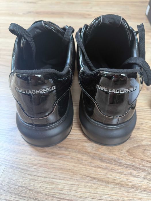 Lakierowane skórzane  (sneakersy) Karl Lagerfeld