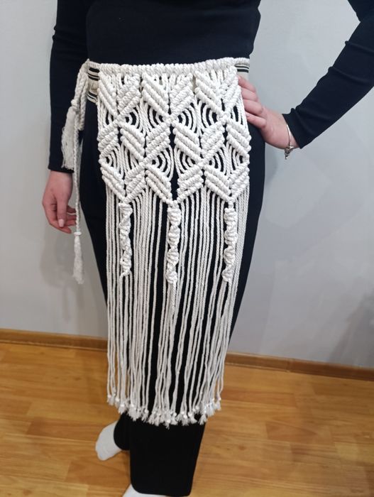 Пояс макраме, припинда
