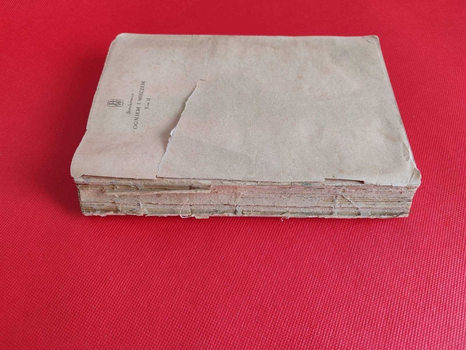 Ogniem i mieczem t. 1-2, H. Sienkiewicz, wyd. z 1956 r.
