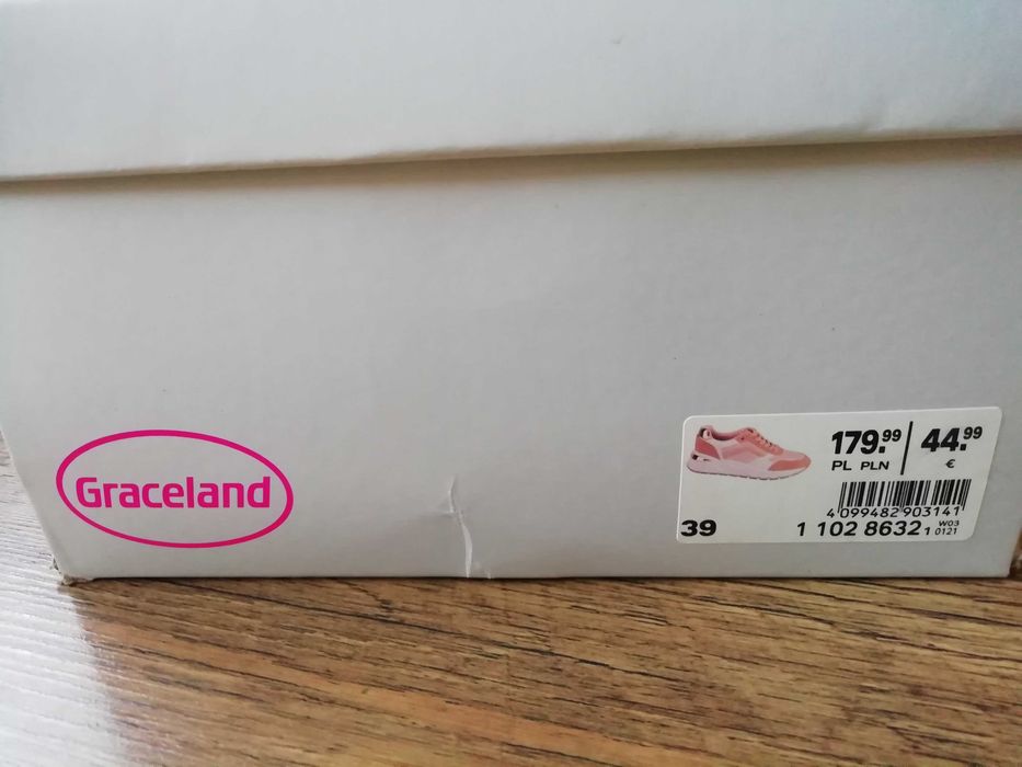 Sneakersy damskie Graceland rozmiar 39
