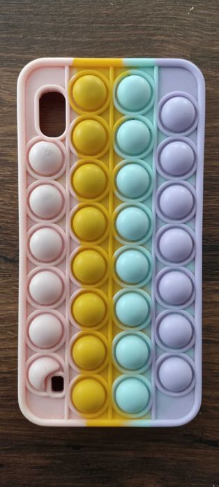 Etui Samsung A10 Stich i Popit + szkło