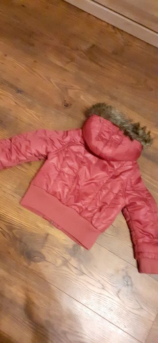 Kuŕtka zimowa Next róż. 104 kurtka różowa kurtka dla dziewczynki