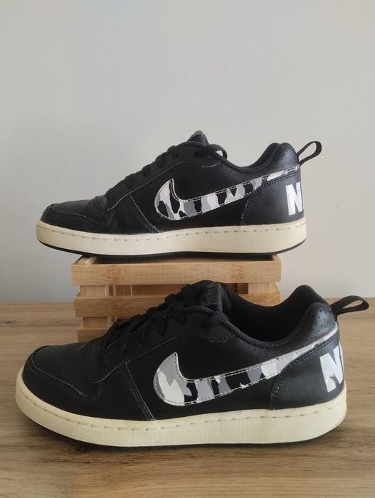 Nike Court Borough Low GS Preto EU 38.5