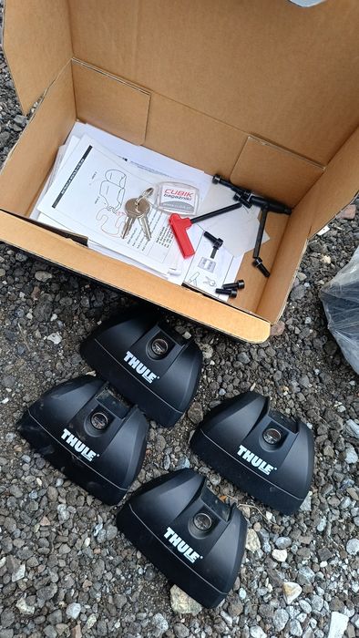 Relingi dachowe thule audi a4 b8