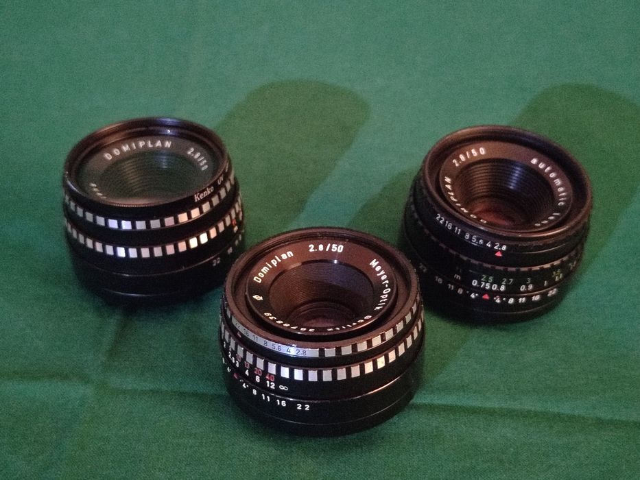 Колекція мануальних об'єктивів, вінтаж