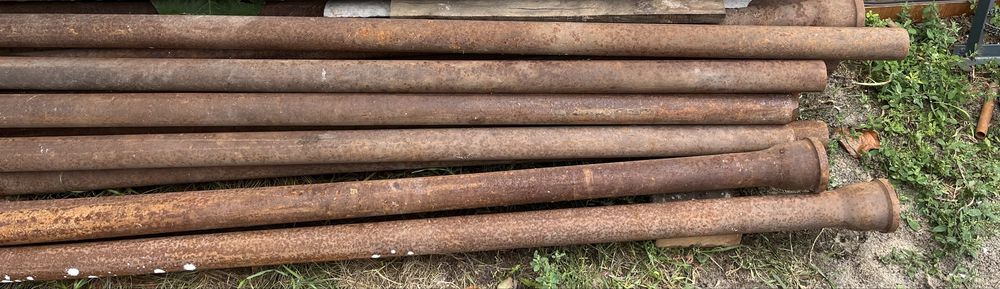 Продам чугунні труби для забору