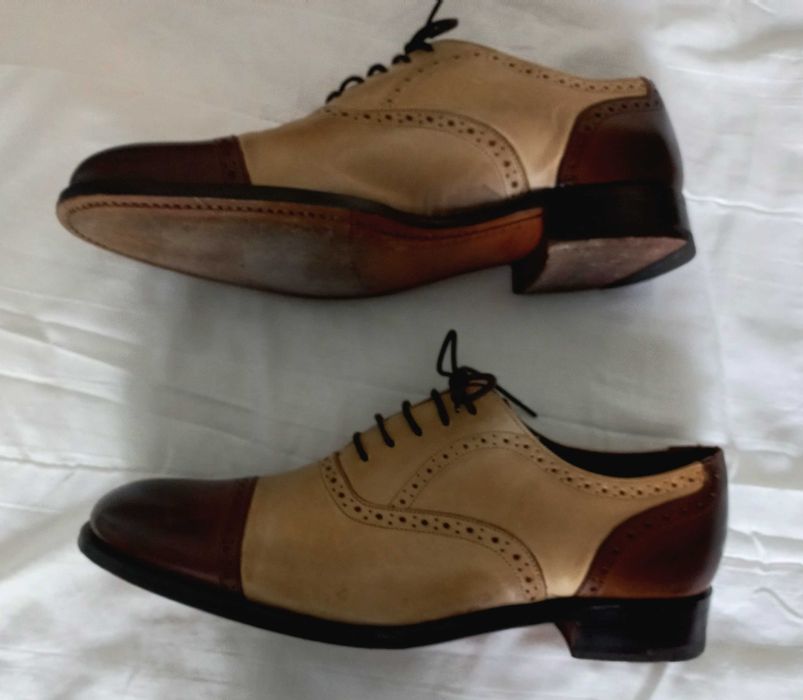 sapatos de homem em couro