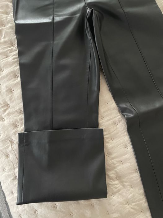 Mango брюкі p38 кожзам  нові