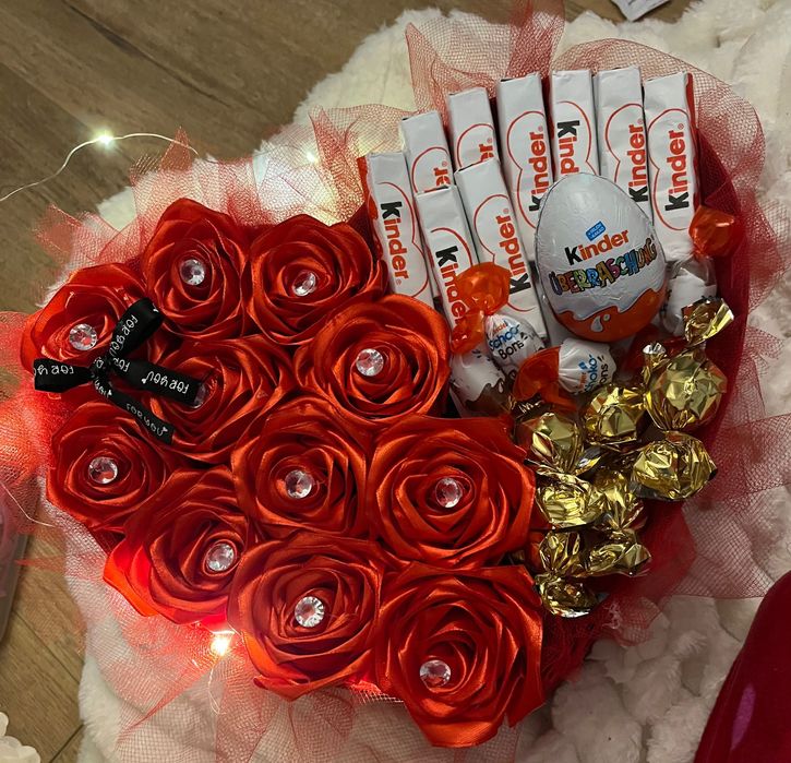 Wieczne róże , ręcznie robione