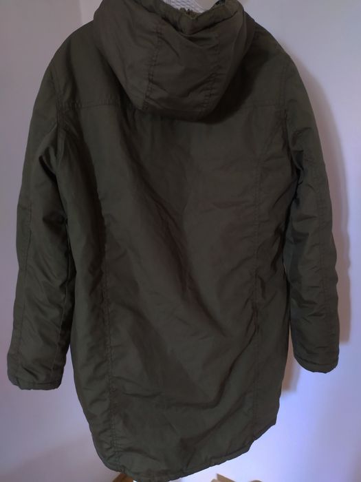 Parka L zimowa  haki