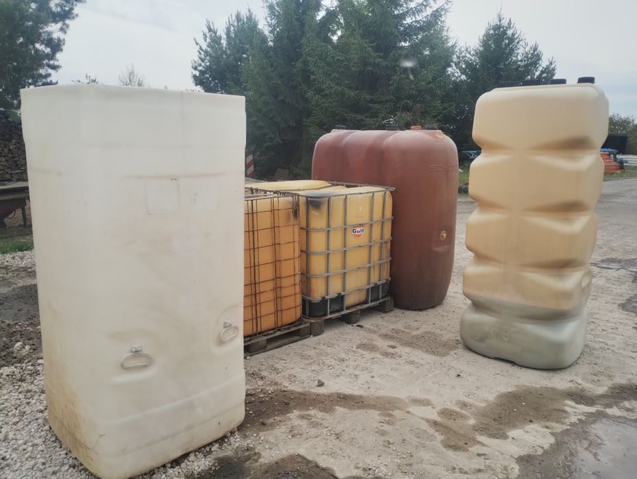Tysiaczek 1000l Mauzer zbiornik na wodę (bródne)