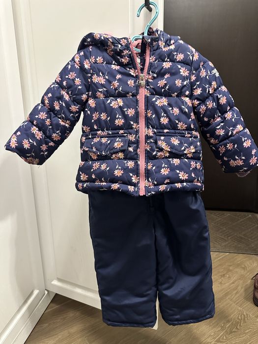 зимовий комплект carters на дівчинку 24м