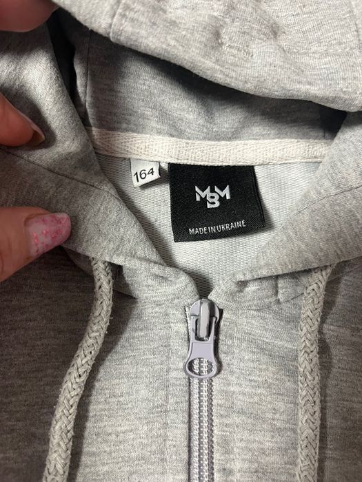 Худі зіпка сіра підліткова 164