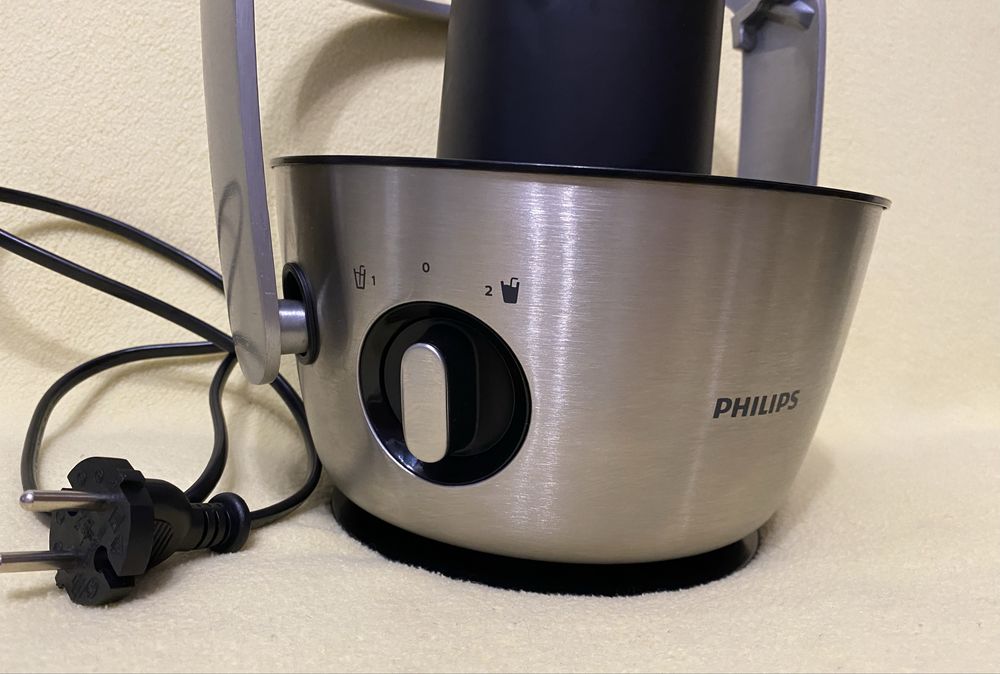 На 1200 Вт Соковыжималка Philips HR1922 соковитискач