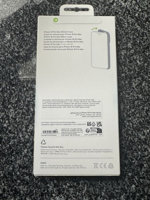 Capa Apple IPhone 16 Pro Max - Silicone Magsafe