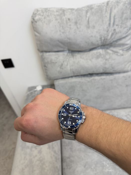 Годинник Longines HydroConquest Automatic 43mm Blue