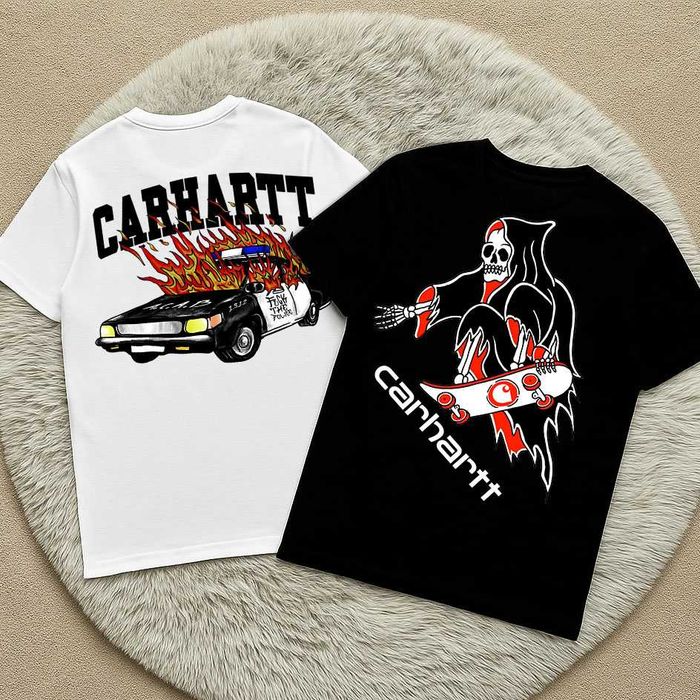 Новая Футболка CARHARTT Fading Script