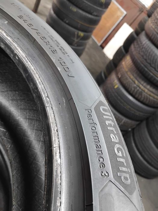 Шини бу 245/45 R18 Goodyear Ultra Grip Perf 3 Пара Зима 2024року