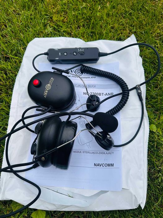Słuchawki Navcomm do kasku z ANR i Bluetooth