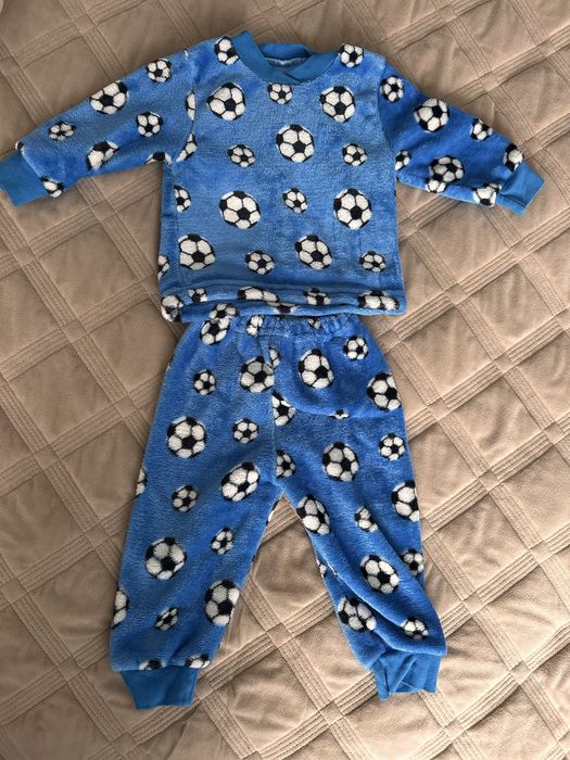 Дитячий костюмчик плюшевий з мʼячиками до 74 см