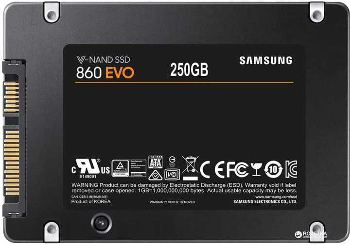 Samsung ssd 860 evo 250gb