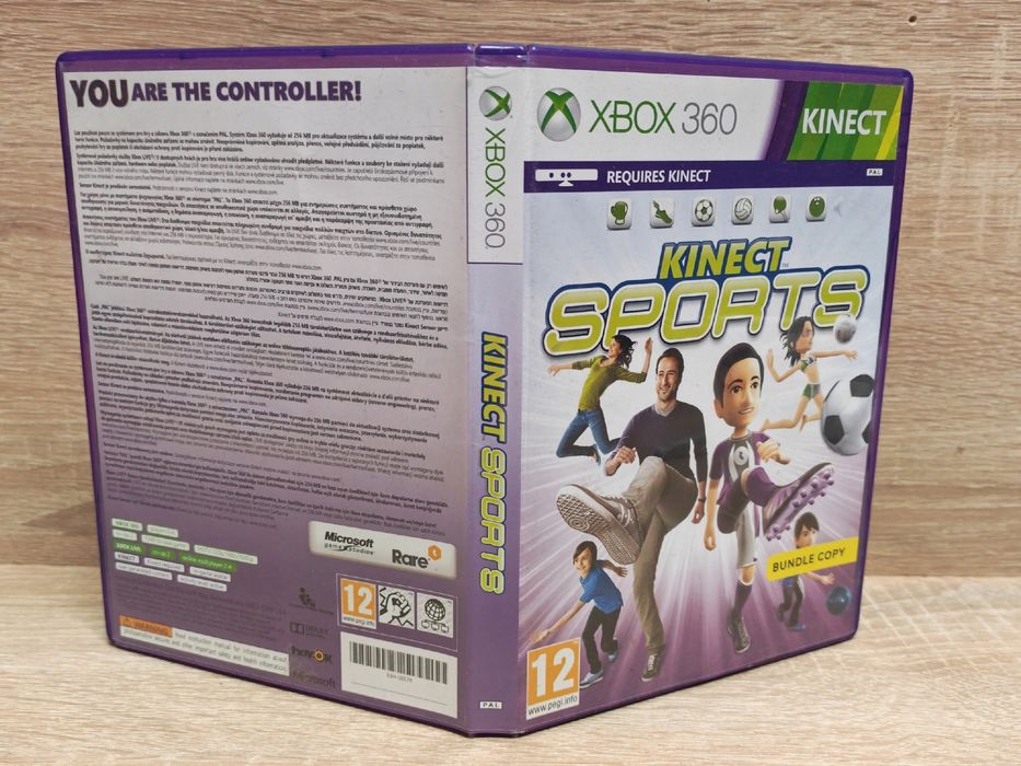Kinect sports gra xbox 360 sportowa interaktywna kontroler kinect