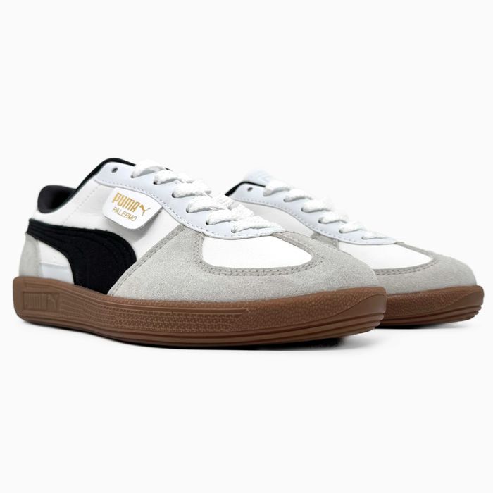 Кросівки Puma Palermo Leather White/Grey premium