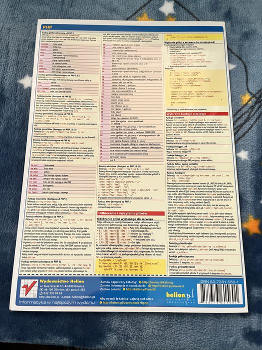 PHP tablice informatyczne