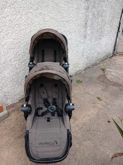 Carro bebé gémeos passeio completo
