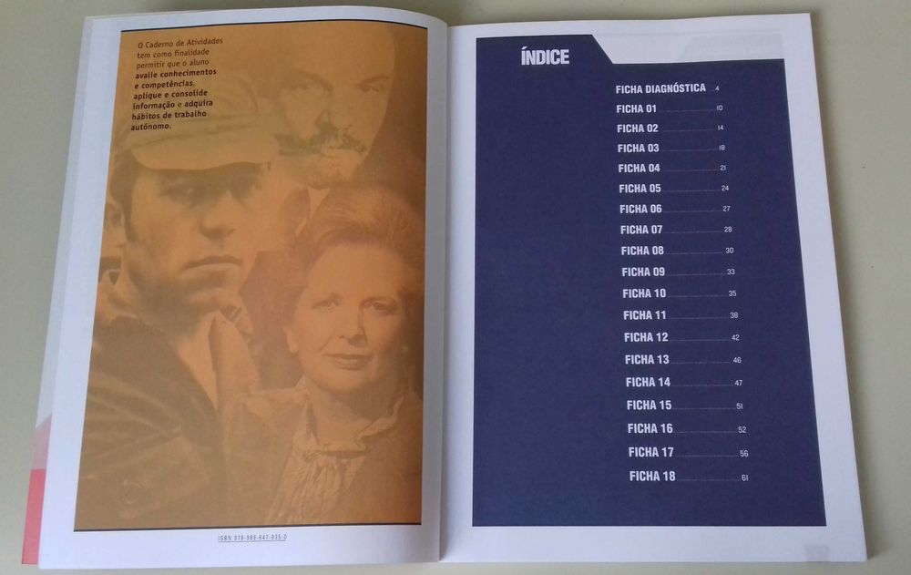 Caderno de Atividades História A - 12.º