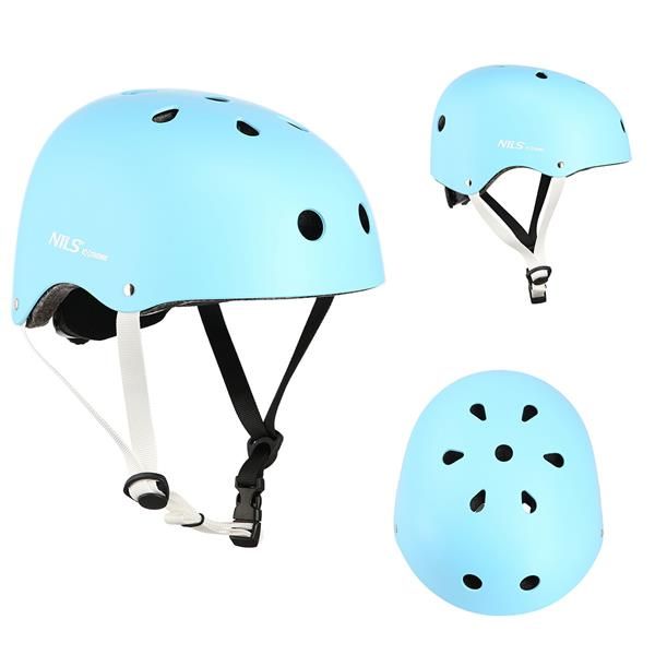 Kask Nils Extreme MTW001 Niebieski Rozmiar S 52-56cm Do Sportów Ekstremalnych Ochrona Głowy Bezpieczeństwo