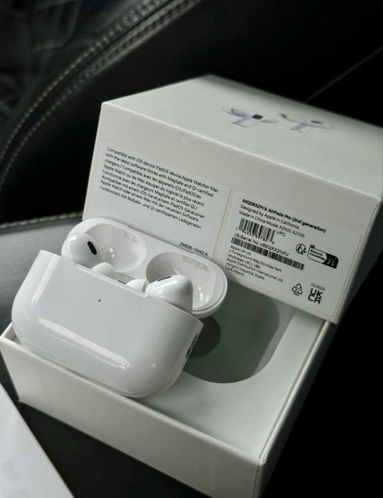 AirPods Pro 2 Apple 1:1, 2025, Чіп Airoha, Type-c, Lighting, ГАРАНТІЯ