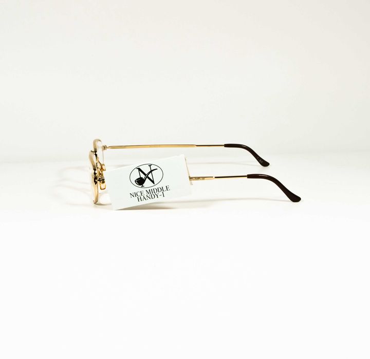 Nice Middle новая позолоченная оправа окуляри Оригинал очки +1, +1.25