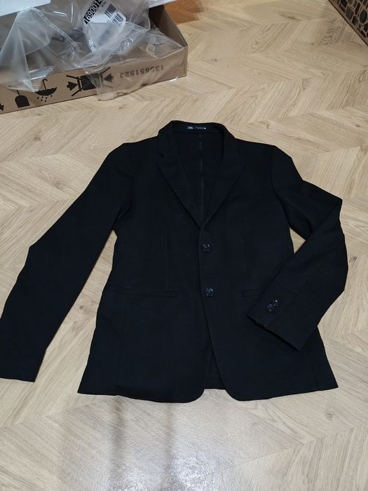 Marynarka, 2x spodnie,  3x koszule elegancki zestaw męski chlopiecy