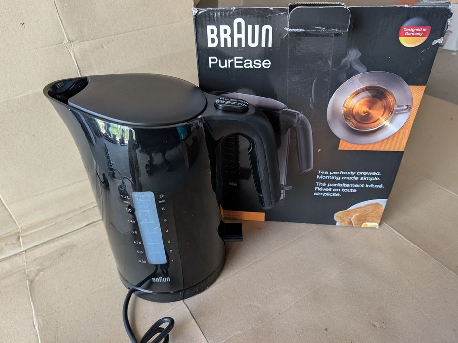 Czajnik elektryczny Braun PurEase WK3100BK 2200W 1,7l czarny