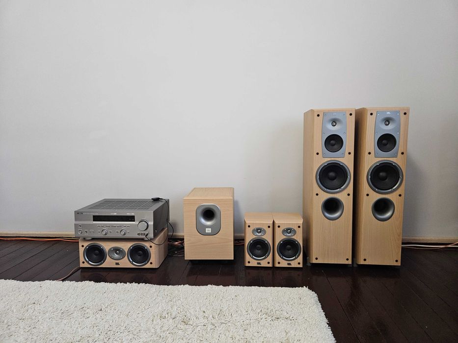 Пасивна акустика JBL Balboa повний комплект +підсилювач Yamaha RX-V559