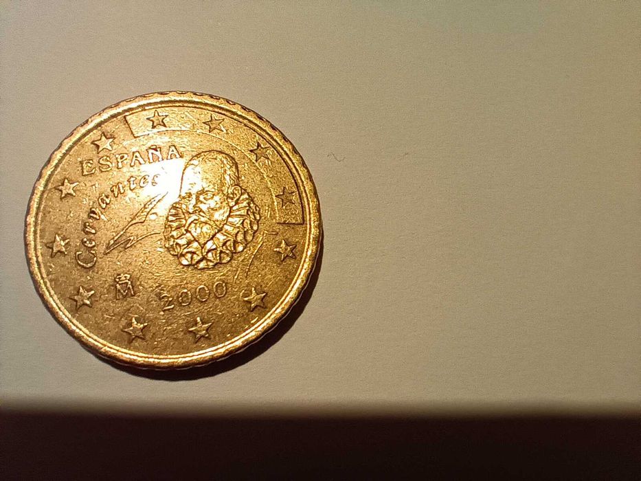 Rare European coin: Spanish 2000 issue