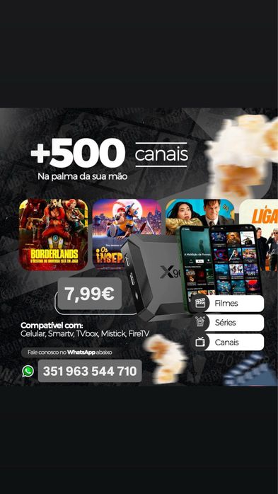 Iptv de qualidade e preço justo !