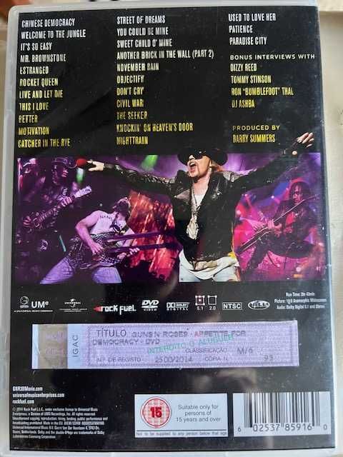 Guns N' Roses Appetite For Democracy