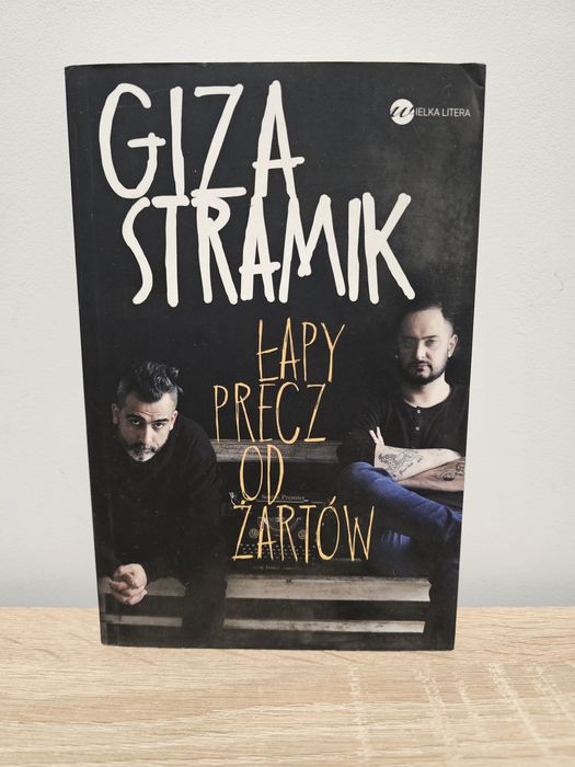 Nowa książka - Łapy precz od żartów. Abelard Giza, Jacek Stramik.