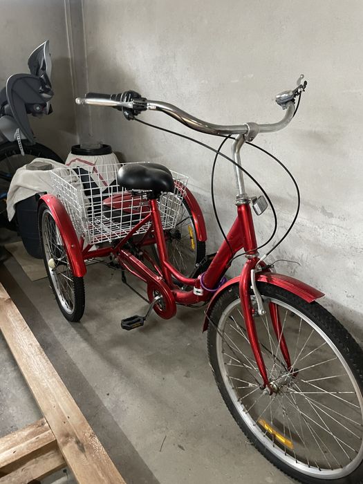Bicicleta de tres rodas